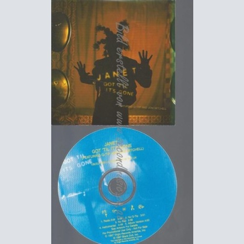 CD--PROMO--JANET JACKSON--GOT TIL IT'S GONE--5 TRACKS