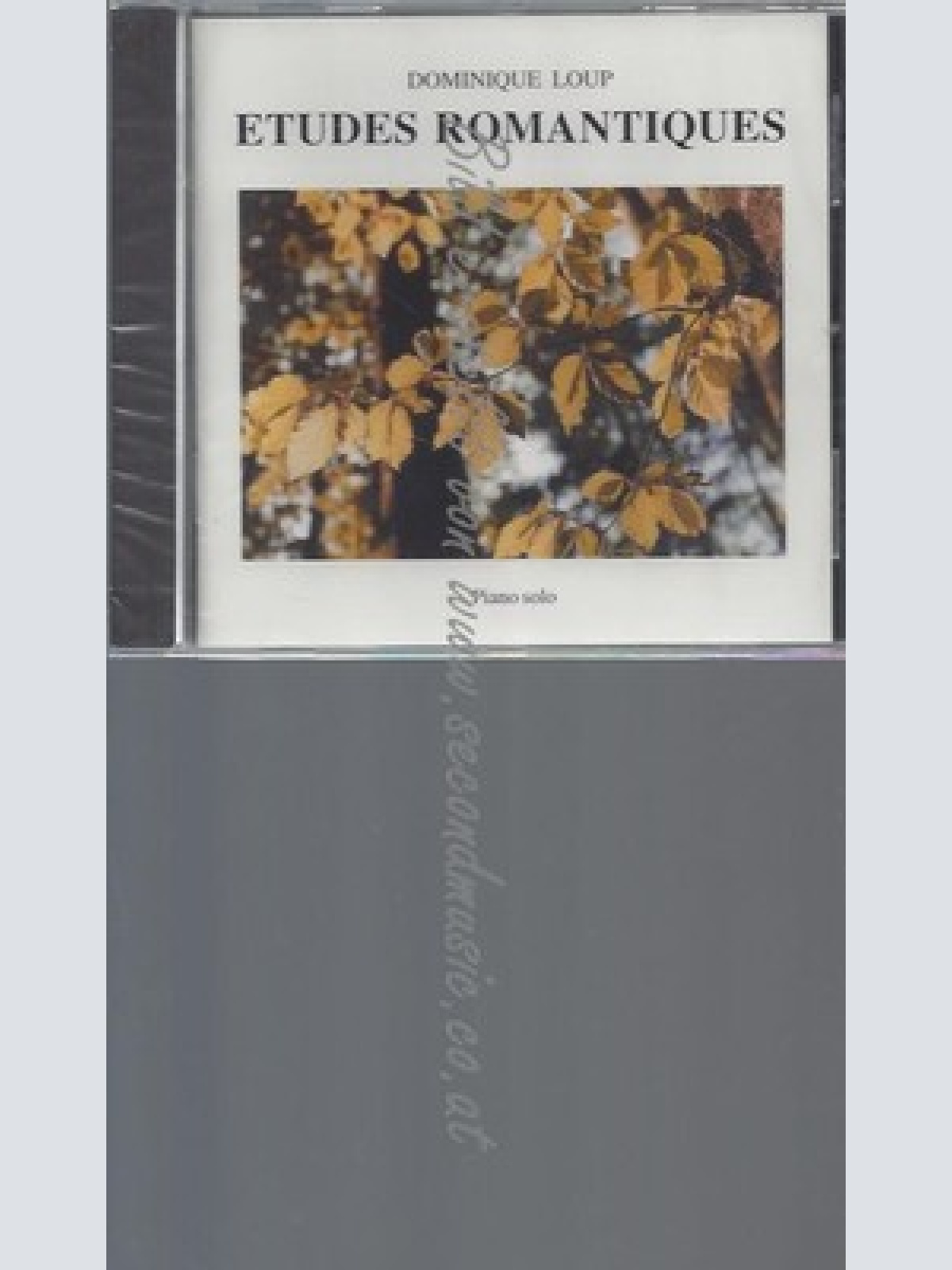 CD--DOMINIQUE LOUP--ETUDES ROMANTIQUES--