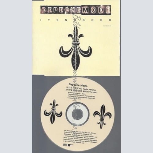 CD--PROMO--DEPECHE MODE--IST NO GOOD--RCD BONG 26