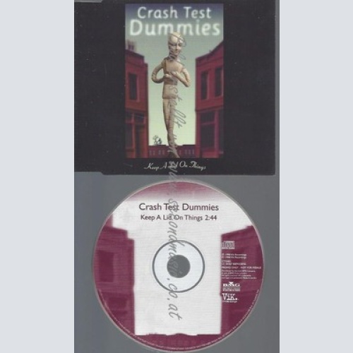 CD--PROMO--CRASH TEST DUMMIES--KEEP A LID ON THINGS