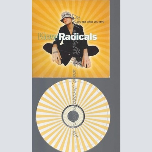 CD--PROMO--NEW RADICALS--YOU GET WHAT YOU GIVE