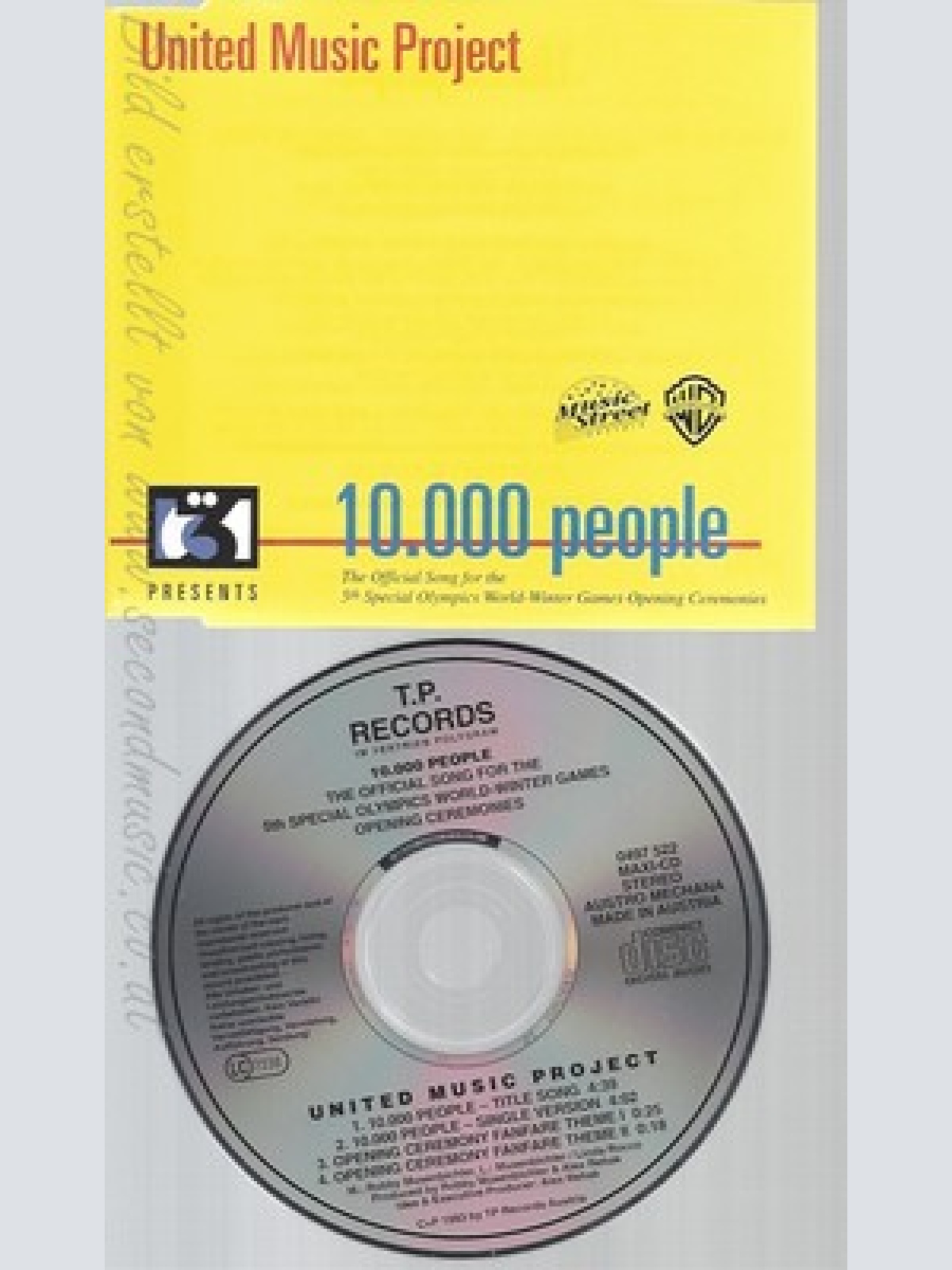 CD--UNITED MUSIC PROJECT--10000 PEOPLE--ALEX REHAK--MUSENBICHLER