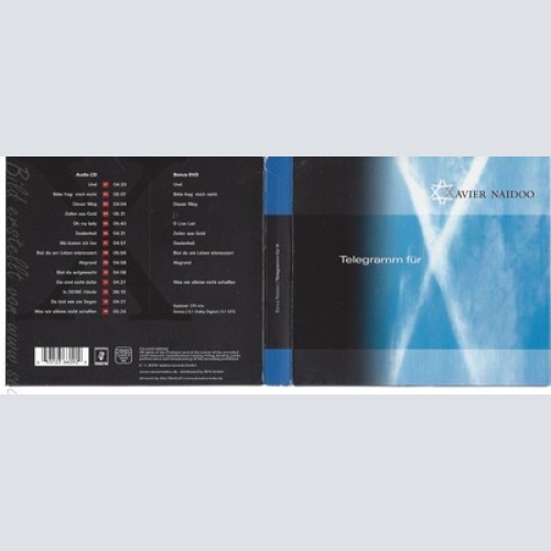 CD--XAVIER NAIDOO -- --- TELEGRAMM FÜR X
