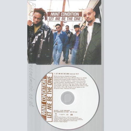 CD--MINT CONDITION--LET ME BE THE ONE--PROMO