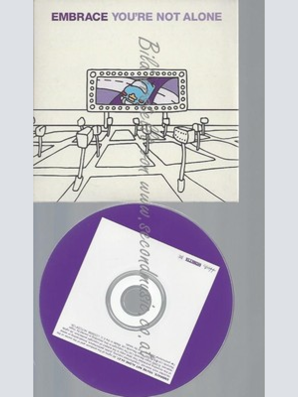 CD--PROMO--EMBRACE--YOU'RE NOT ALONE