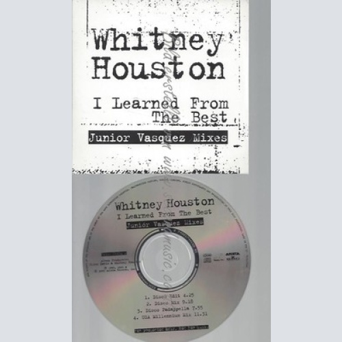 CD--PROMO--WHITHNEY HOUSTON--I LEARNED FROM THE BEST