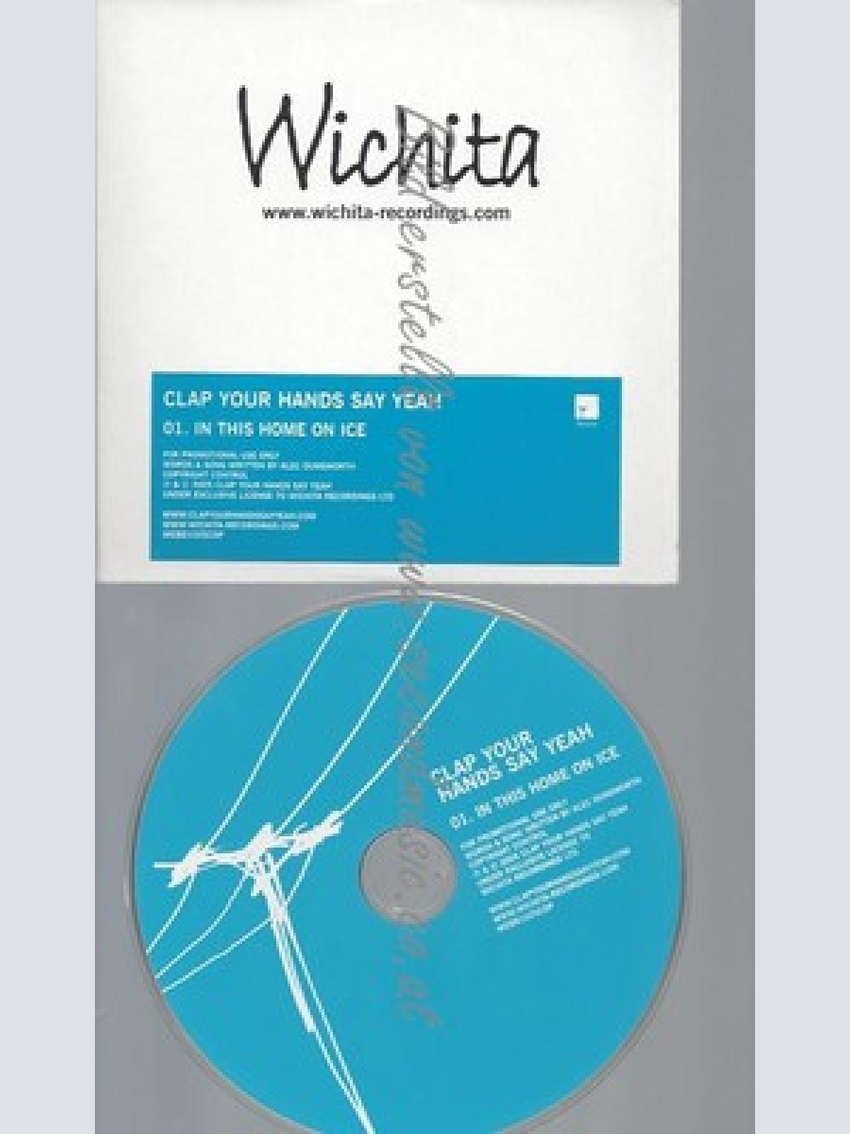 CD--PROMO--CLAP YOUR HANDS SAY YEAH--IN THIS HOME ON ICE