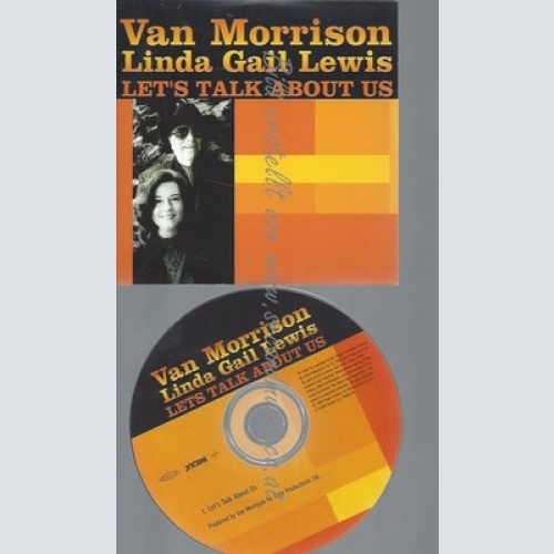 CD--PROMO--VAN MORRISON LINDA GAIL LEWIS--LET'S TALK ABOUT US