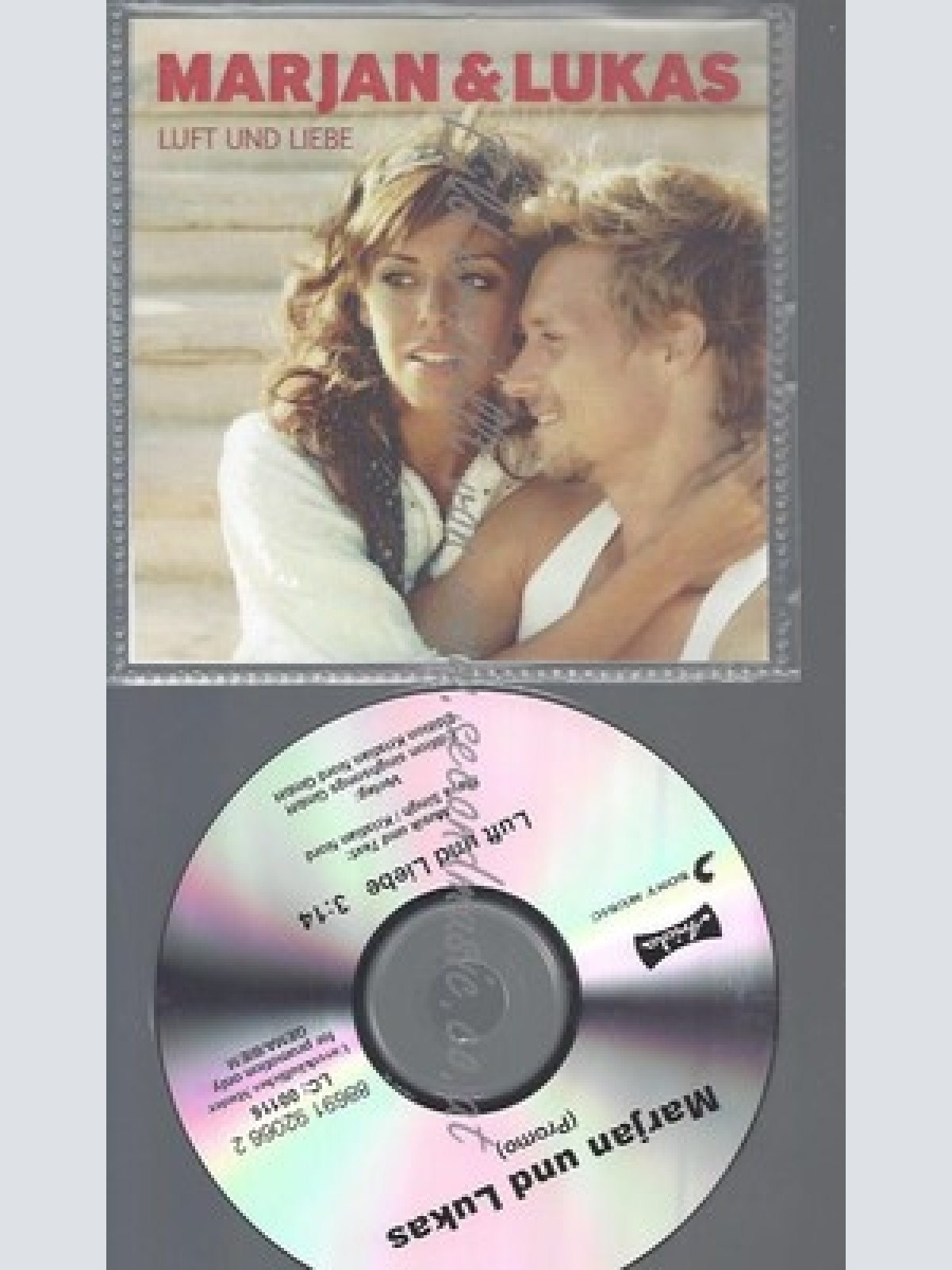 CD--PROMO--MARJAN UND LUKAS--LUFT UND LIEBE
