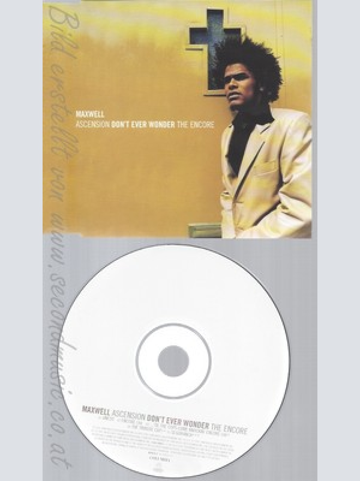 CD--MAXWELL - - - SINGLE -- ASCENSION DONT EVER WONDER