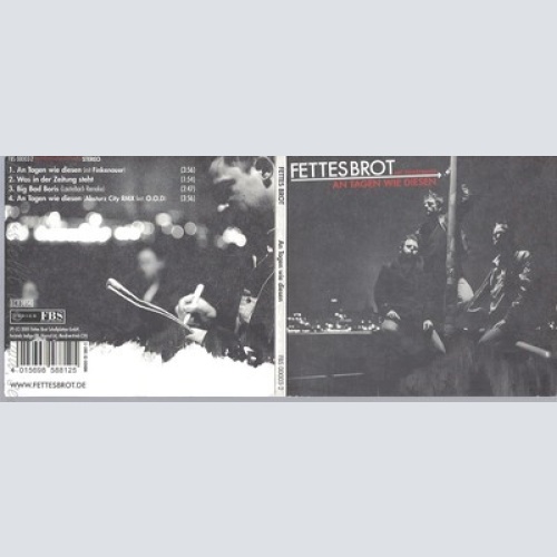 CD--FETTES BROT -- --- AN TAGEN WIE DIESEN