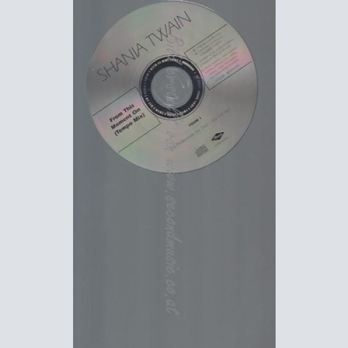 CD--PROMO--SHANIA TWAIN--FROM THIS MOMENT ON --1 TRACK
