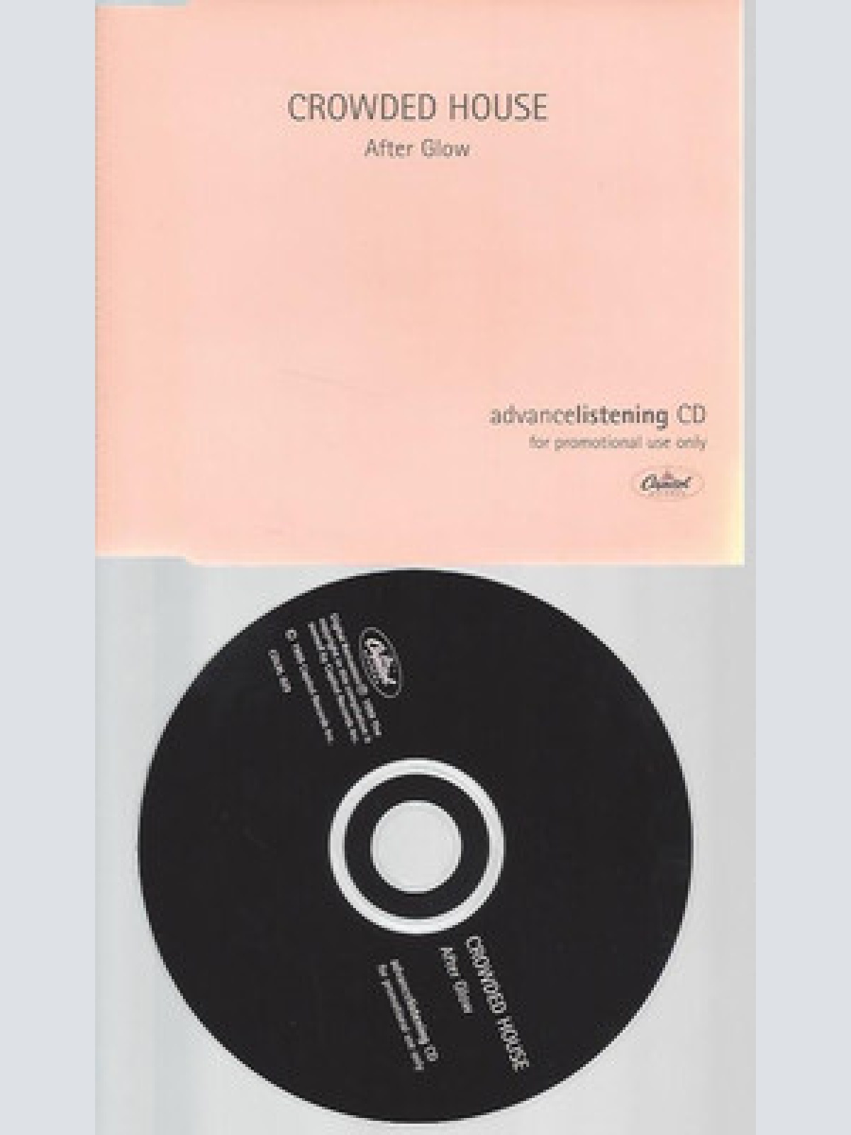 CD--PROMO--CROWDED HOUSE --AFTER GLOW--13 TRACKS