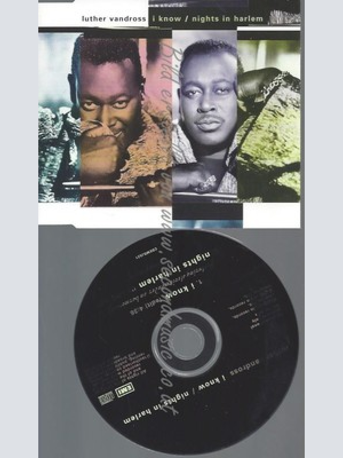 CD--PROMO--LUTHER VANDROSS--I KNOW--2 TRACKS