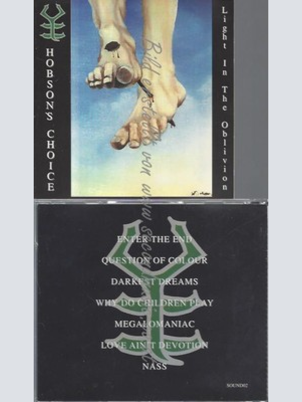 CD--HOBSONS CHOICE--LIGHT IN THE OBIVION--MEGARARR--