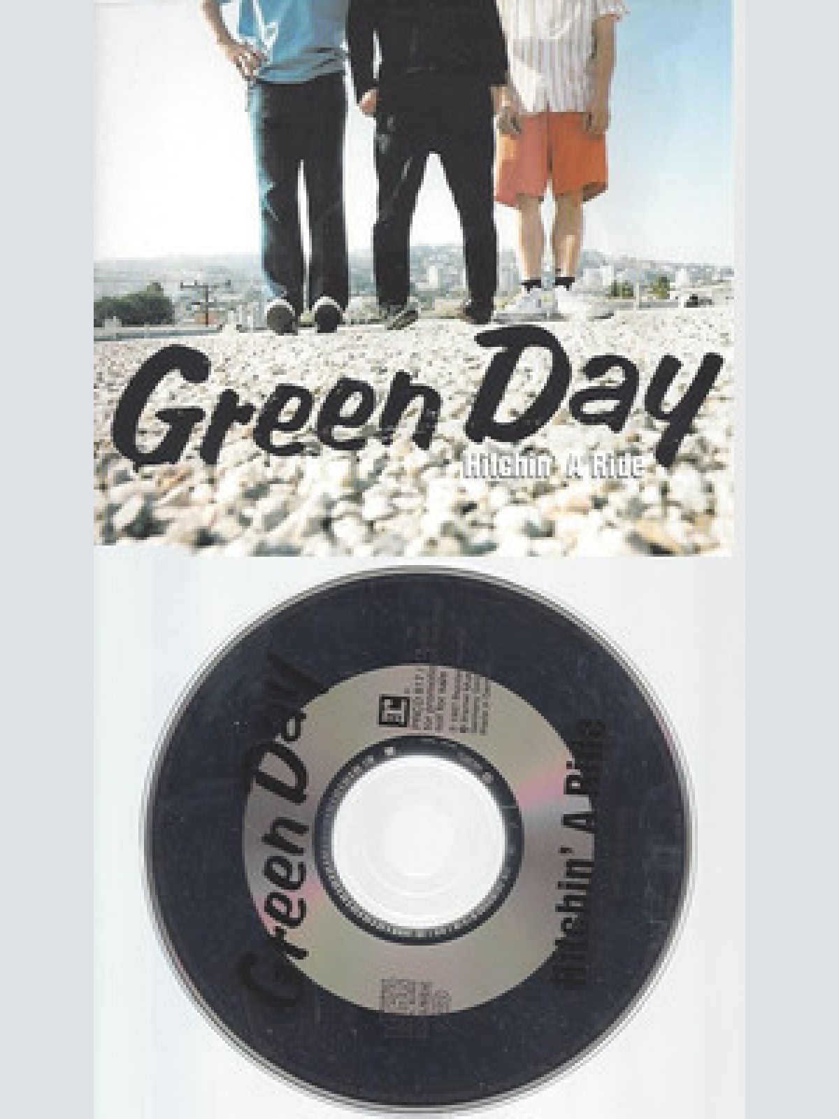 CD--PROMO--GREEN DAY--HITCHIN A RIDE