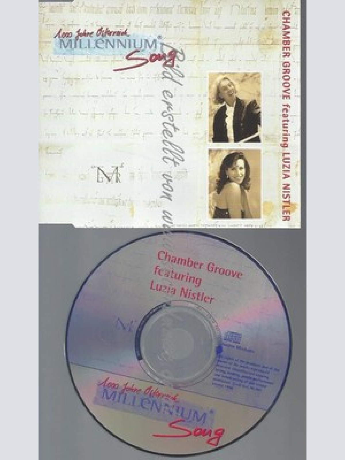 CD--CHAMBER GROOVE FEAT LUZIA NISTLER--1000 JAHRE ÖSTERREICH--MILLENIUM SONG