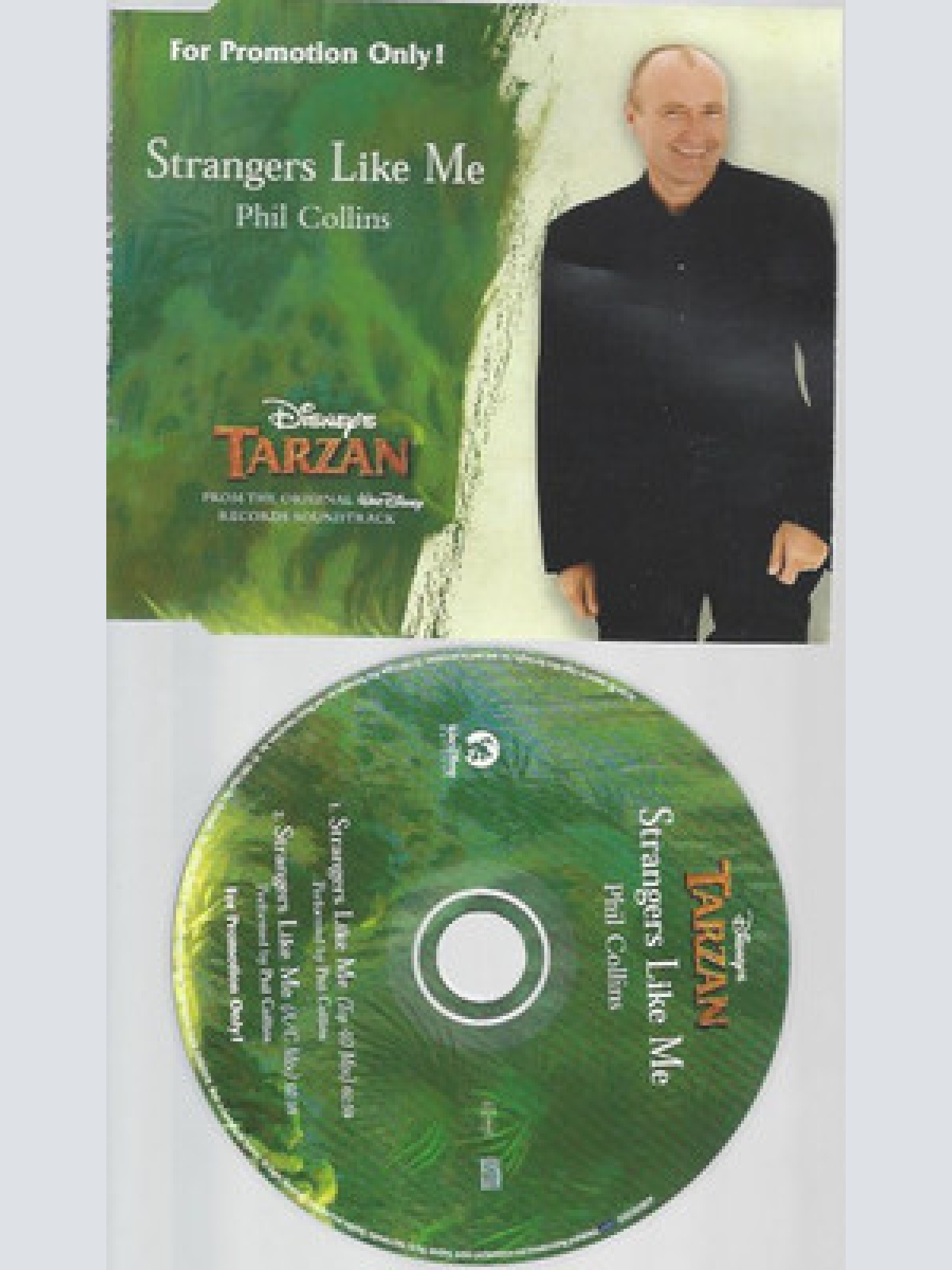 CD--PROMO--PHIL COLLINS--STRANGERS LIKE ME