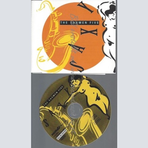 CD--THE SAXMEN FIVE--SAXY--