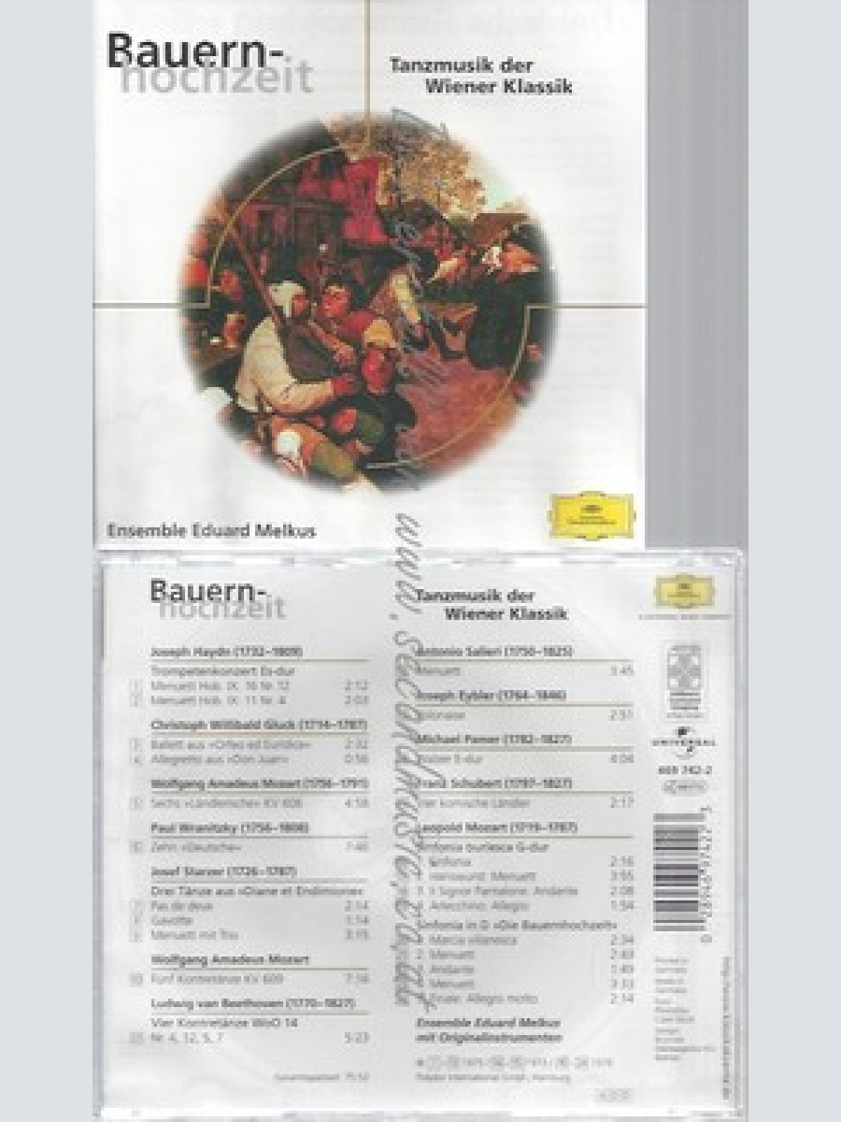 CD--ANZM... DER WIENER KLASSIK / EDUARD ENSEMBLE MELKUS UND VARIOUS -- -- -- BAU