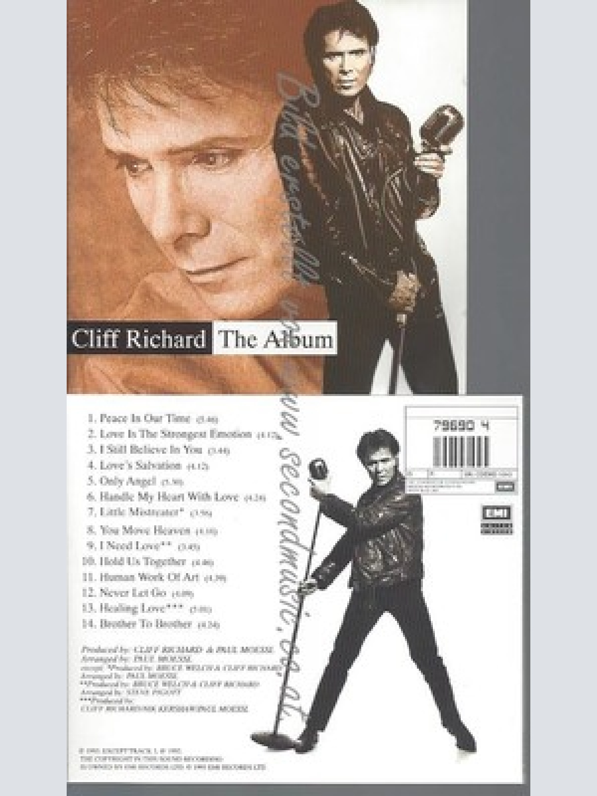 CD--CLIFF RICHARD--THE ALBUM --