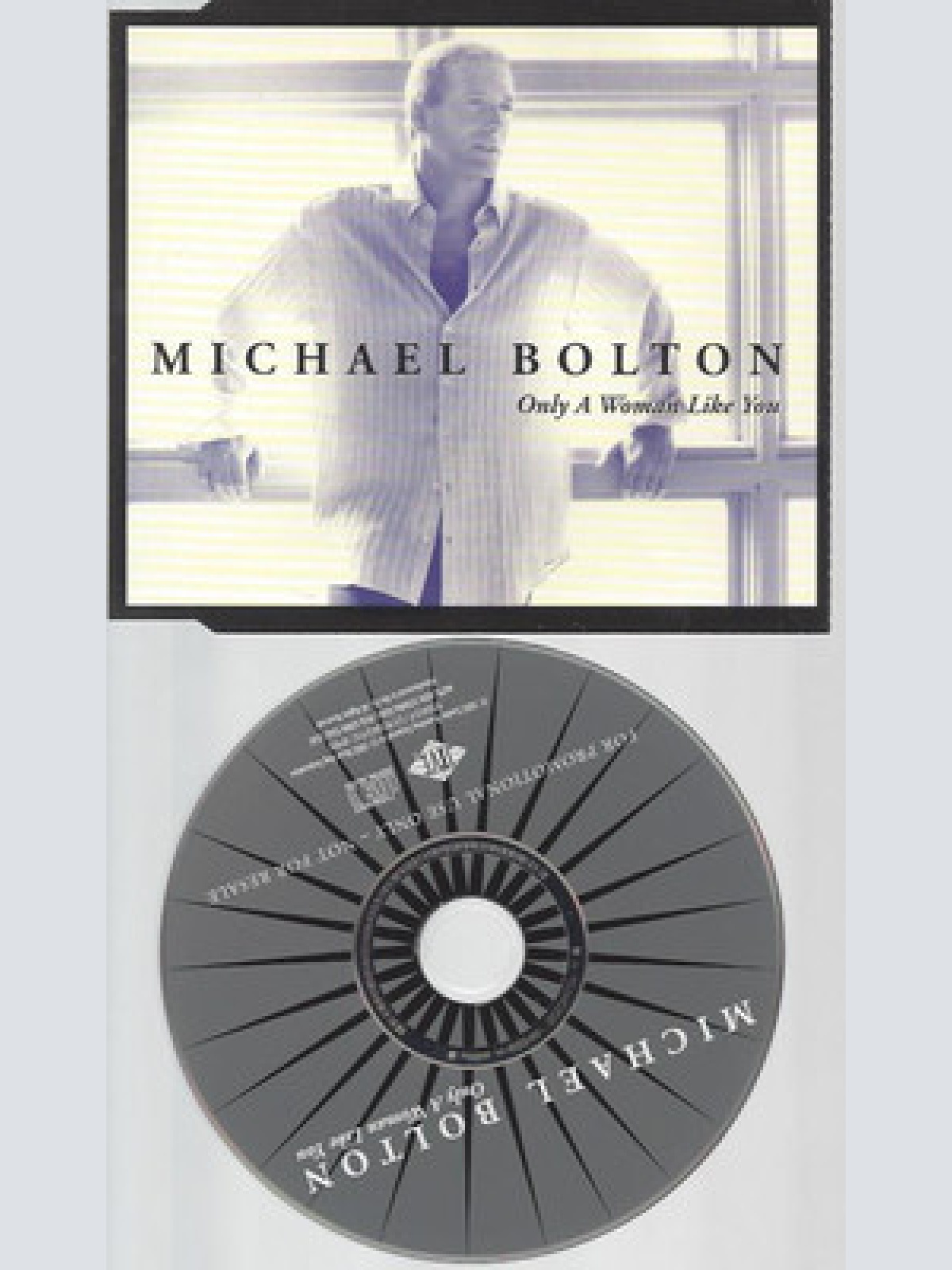 CD--PROMO--MICHAEL BOLTON--ONLY A WOMAN LIKE YOU