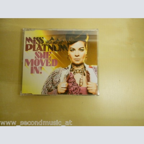 MAXI CD--MISS PLATINUM--SHE MOVED IN--6 TRACKS
