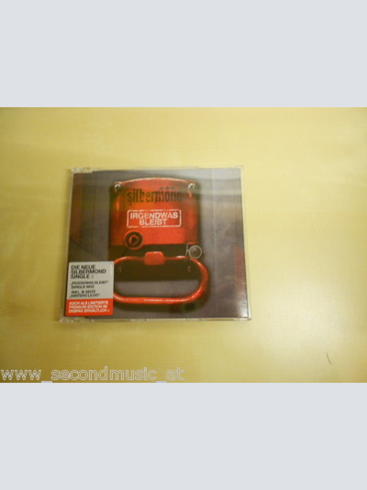 MAXI CD-- SILBERMOND--IRGENDWAS BLEIBT--2-- TRACKS