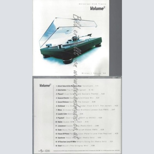 CD--PROMO--UNIVERSAL CLUB TRACKS 2---SOFA SURFERS-DUDE-BUSH-VARIOUS--