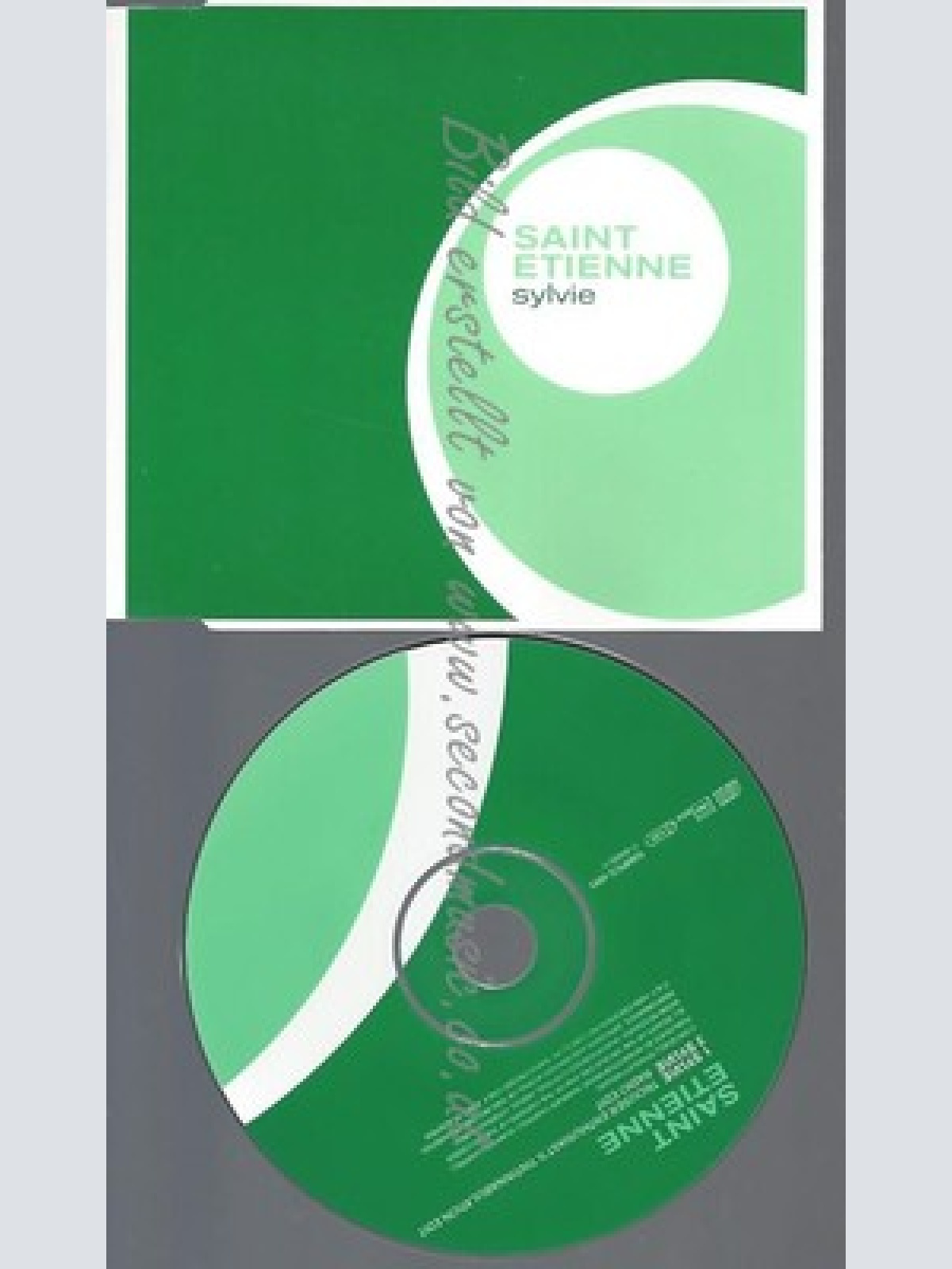 CD--PROMO--SAINT ETIENNE--SYLVIE--2 TRACKS