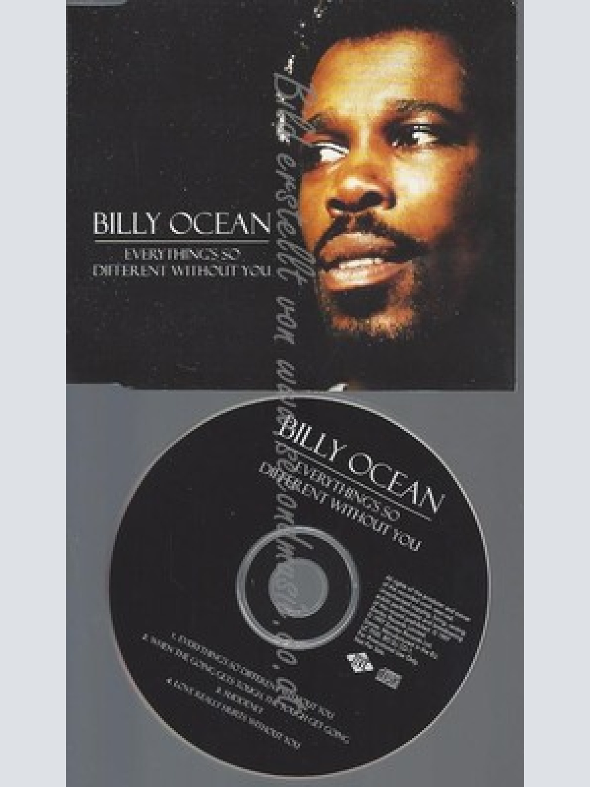 CD--PROMO--BILLY OCEAN--EVERYTHINGS SO DIFFEREN WITHOUT YOU