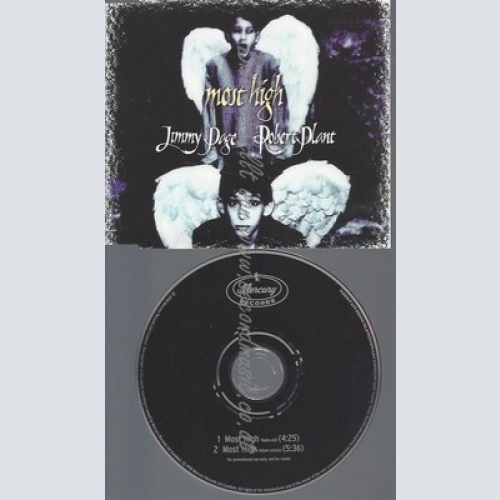 CD--PROMO--JIMMY PAGE ROBERT PLANT--MOST HIGH