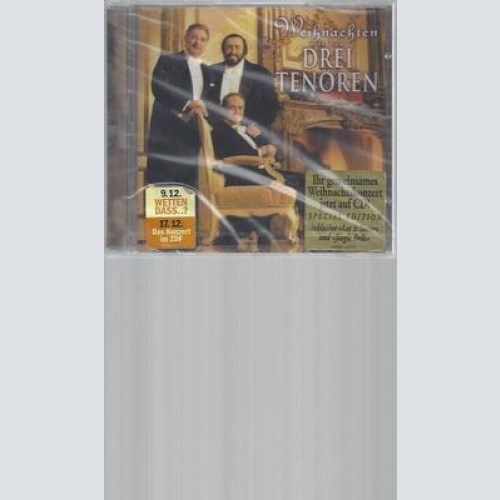 CD--THE THREE TENORS CHRISTMAS / PLÁCIDO DOMINGO, JOSÉ CARRERAS, LUCIANO PAVAROT