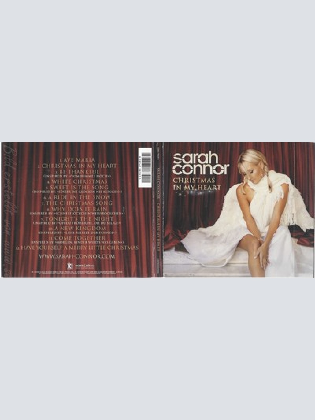 CD--SARAH CONNOR -- -- CHRISTMAS IN MY HEART