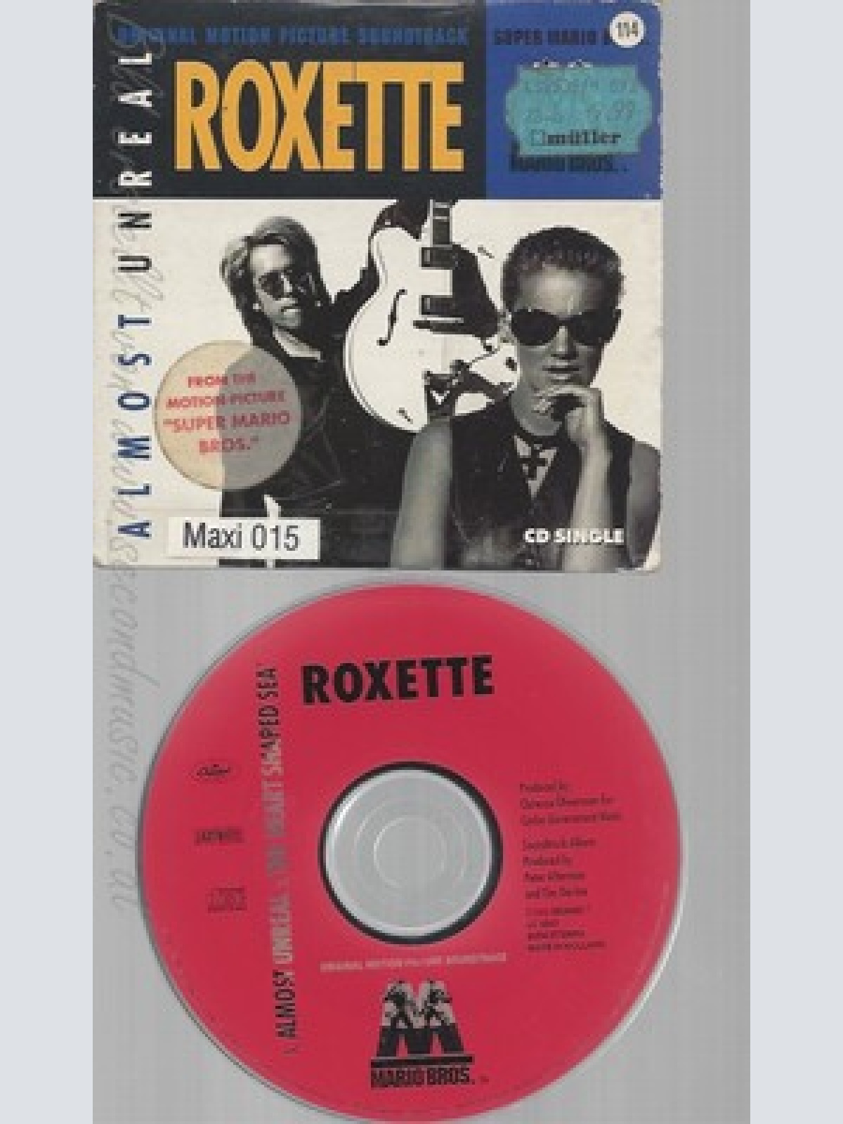 CD--HE HEART SHAPED SEA -- / ROXETTE --- ALMOST UNREAL