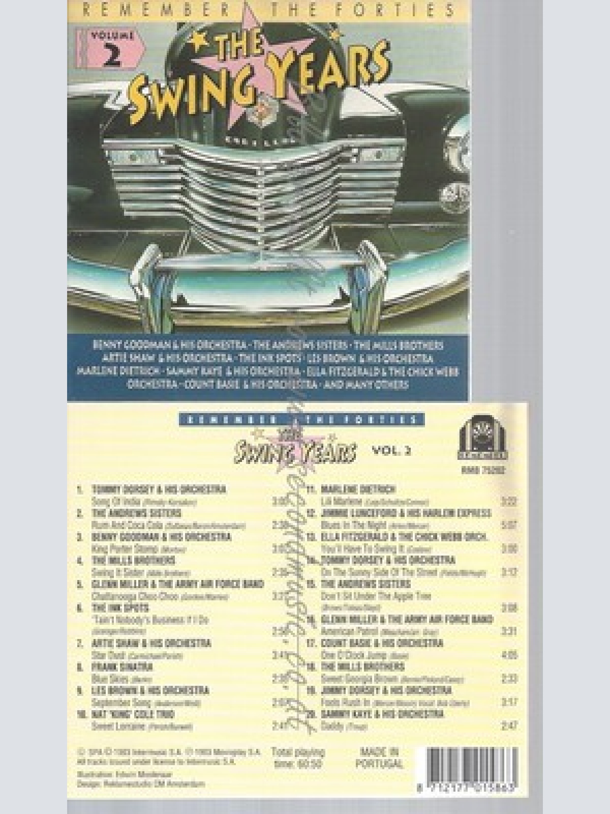 CD--VARIOUS ARTISTS -- -- REMEMBER THE 40'S V.2 --