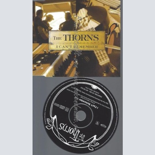 CD--PROMO--THE THORNS--I CAN'T REMEMBER