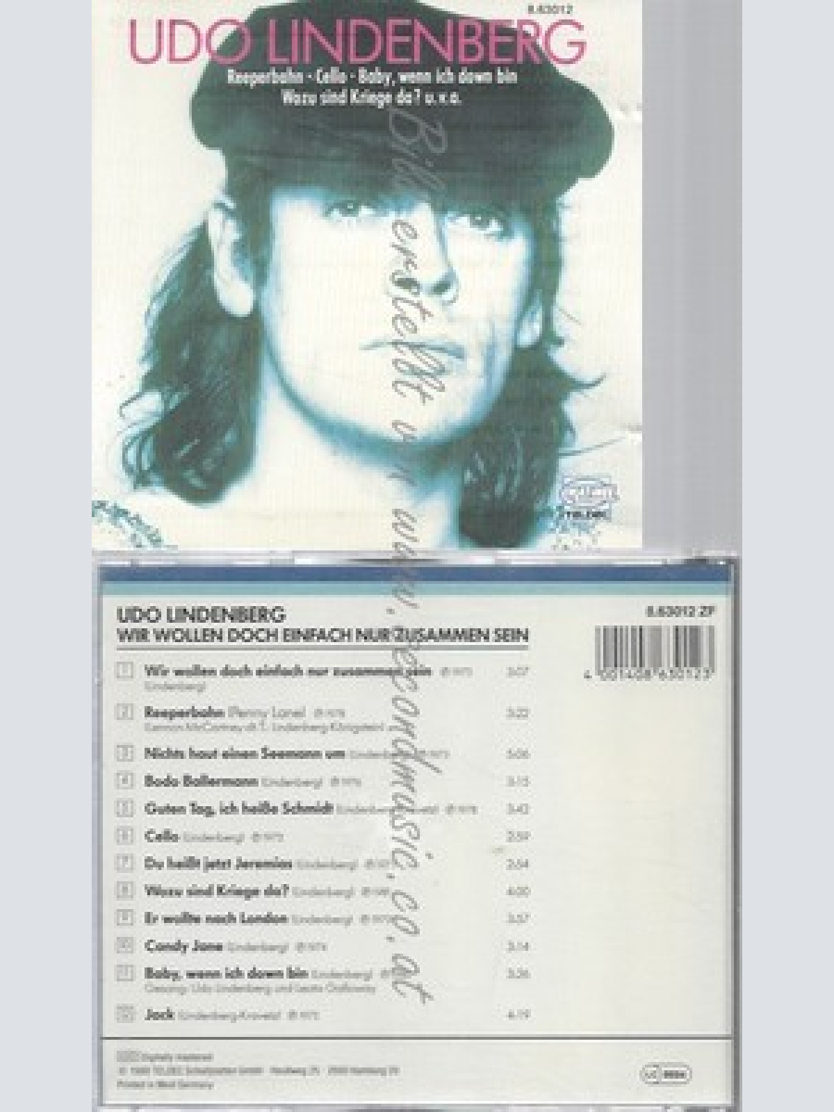 CD--UDO LINDENBERG -- WIR WOLLEN DOCH EINFACH NUR ZUSAMMEN SEIN