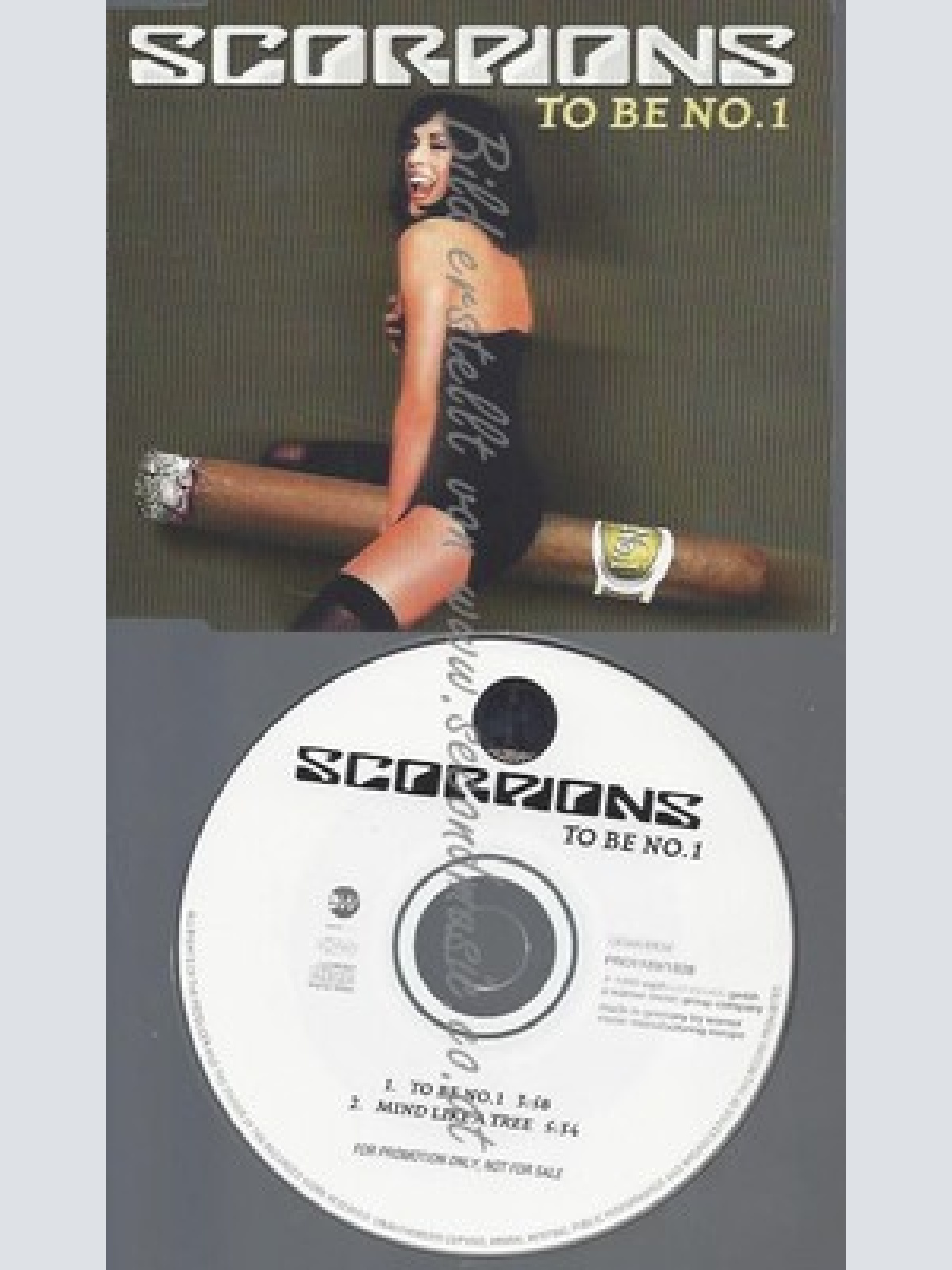 CD--PROMO--SCORPIONS--TO BE NO 1