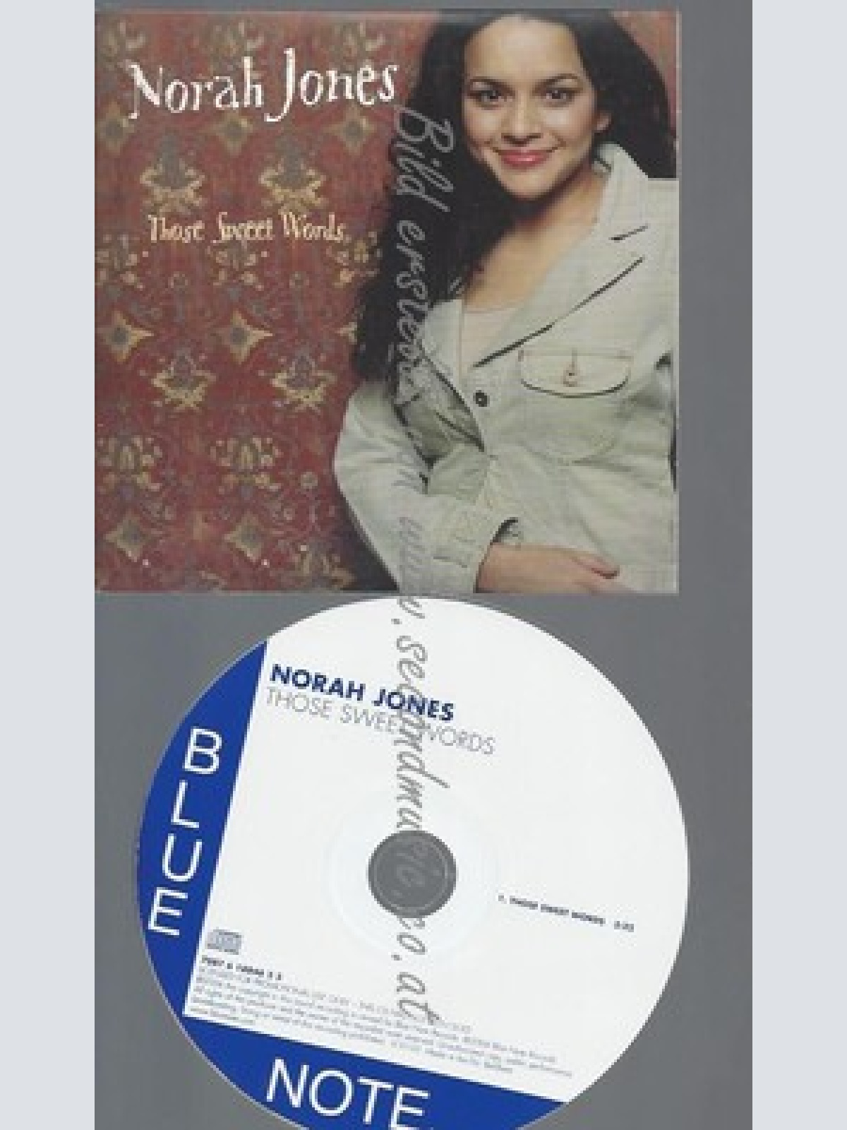 CD--PROMO--NORAH JONES--THOSE SWEET WORDS