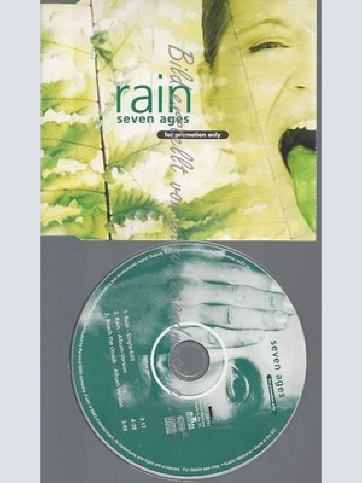 CD--RAIN--SEVEN AGES--3 TRACKS--