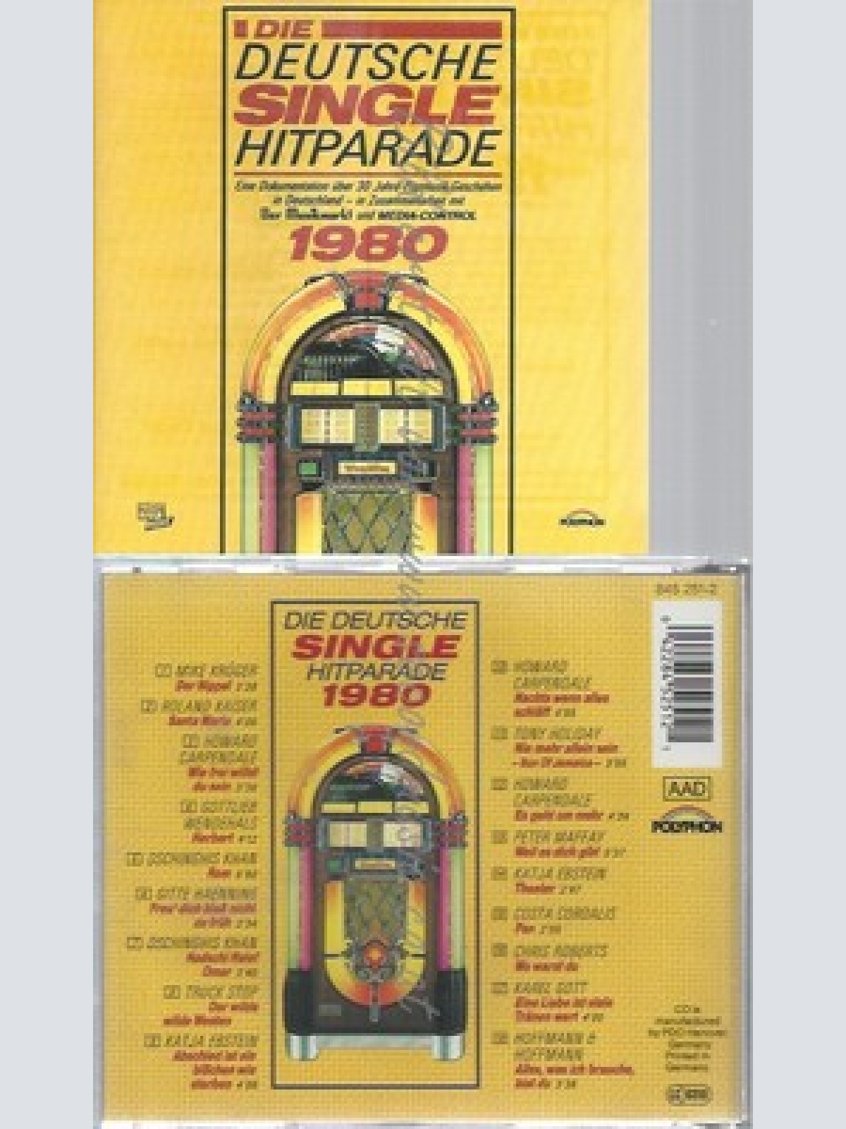 CD--1980 / ROL. KAISER, HOW. CARPENDALE, GOTTL. MIKE KRÜGER, GITTE, DSCHINGHIS K