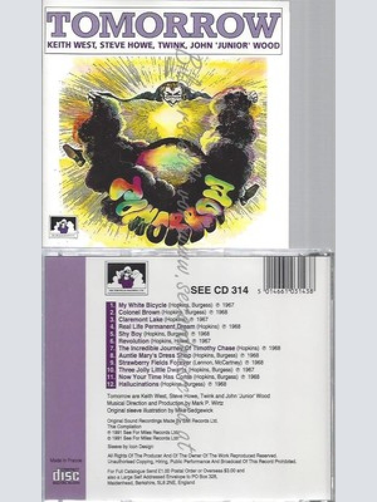 CD--TOMORROW -- -- TOMORROW