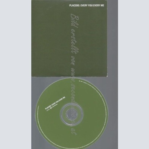 CD--PROMO--PLACEBO--EVERY YOU EVERY ME--1 TRACKS