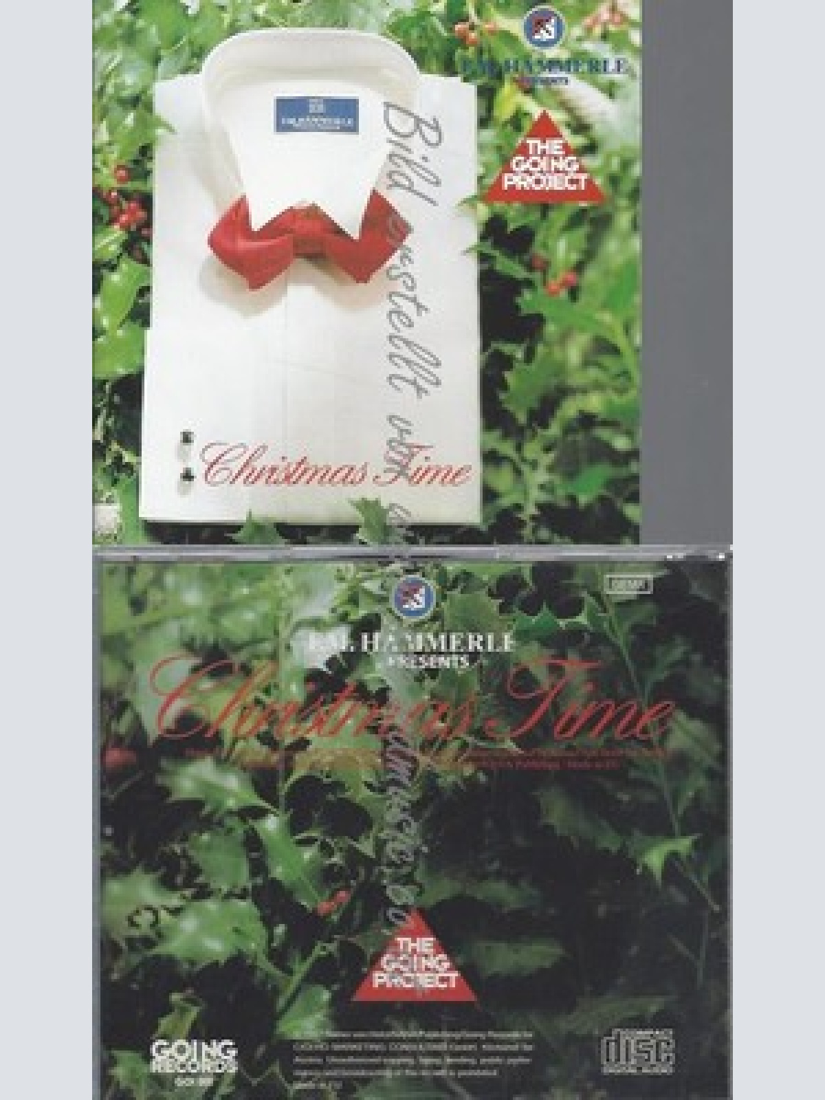 CD--THE GOING PROJECT--CHRISTMAS TIME--