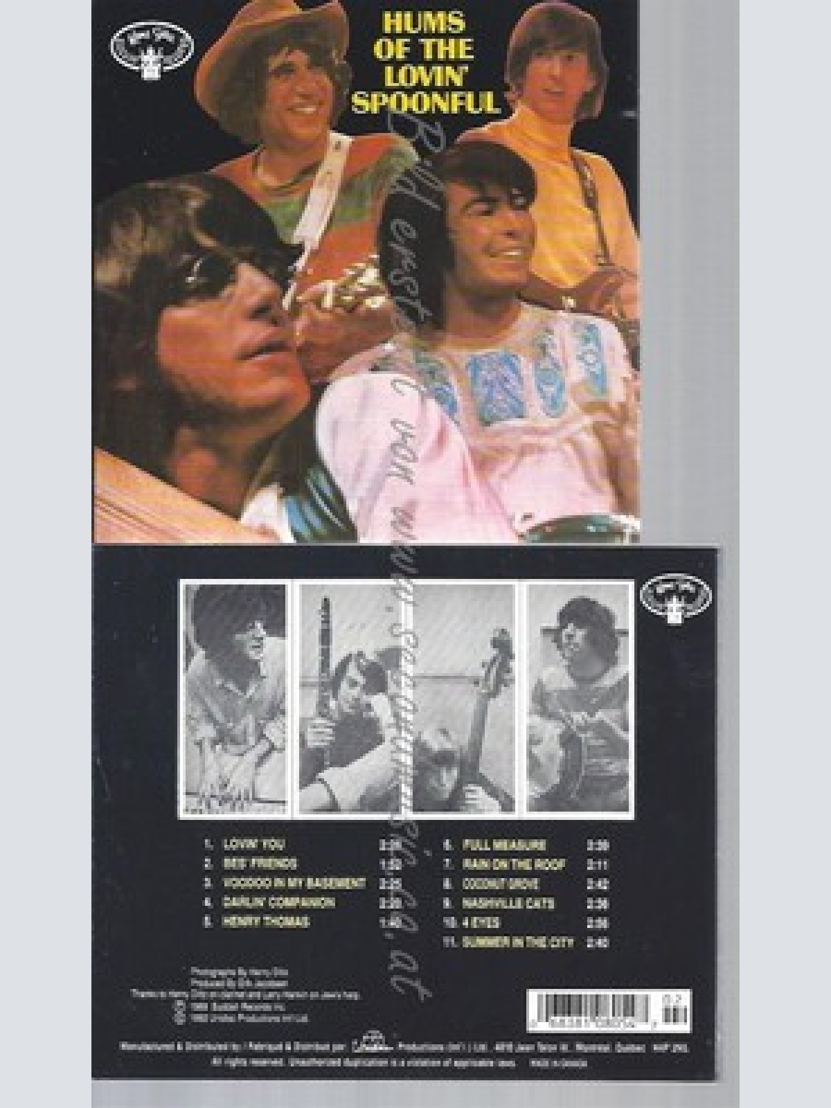 CD--LOVIN SPOONFUL -- --- HUMS OF THE LOVIN'SPOONFUL
