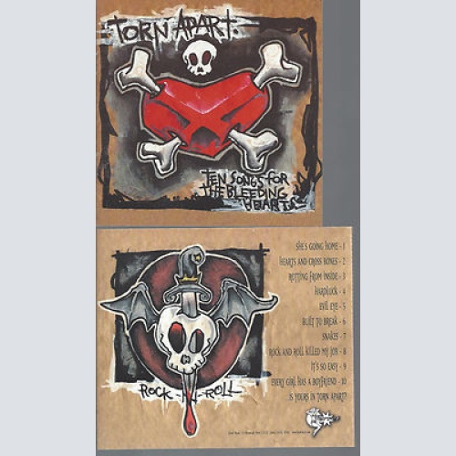CD-TORNAPART TEN SONGS FOR BLEEDING HEARTS-- TORN APART