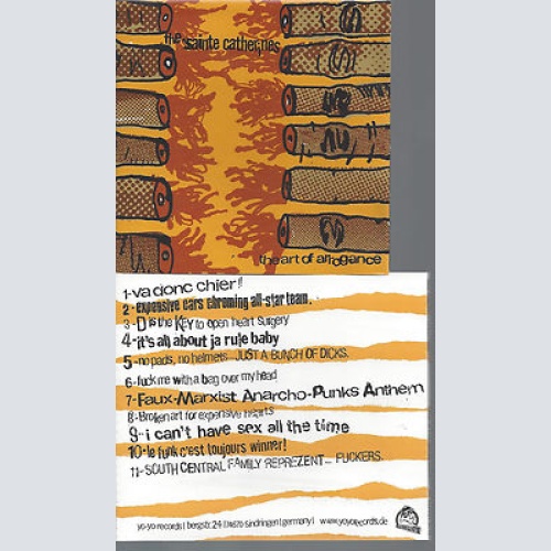 CD-THE SAINTE CATHERINES THE ART OF ARROGANCE