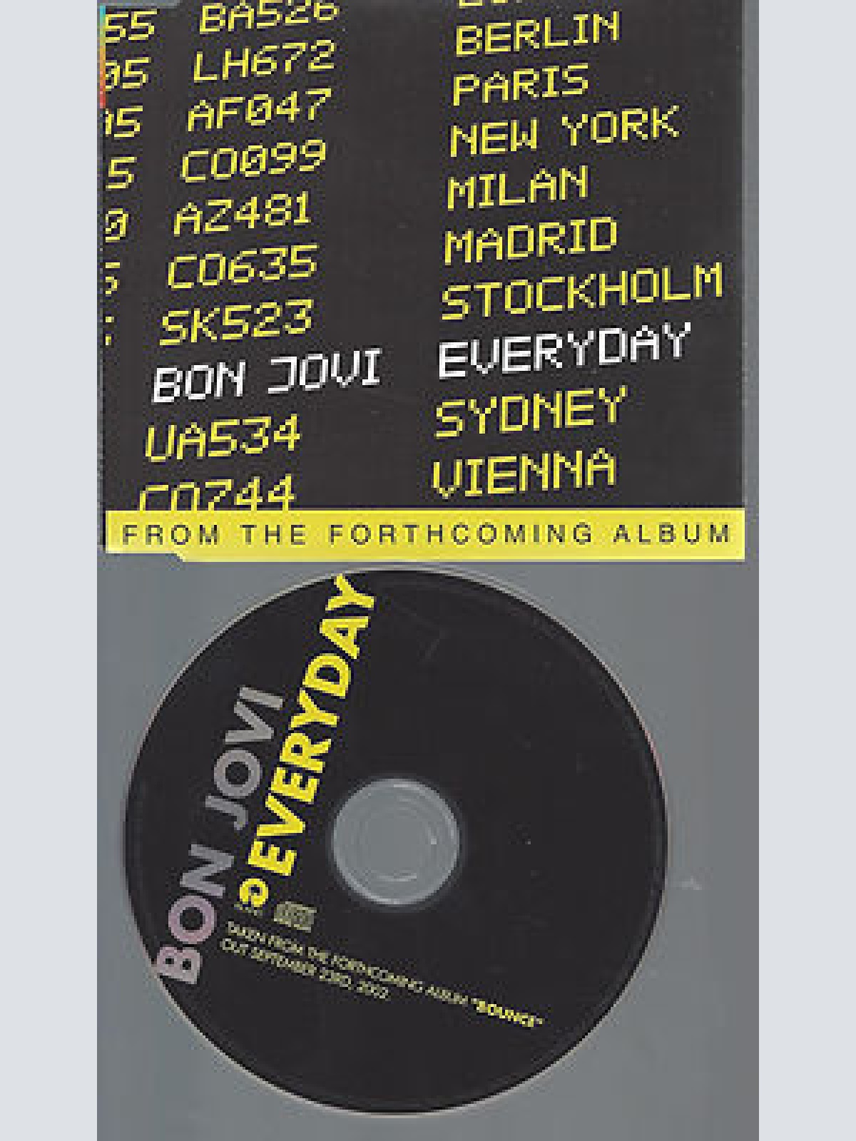 CD--BON JOVI EVERYDAY--PROMO