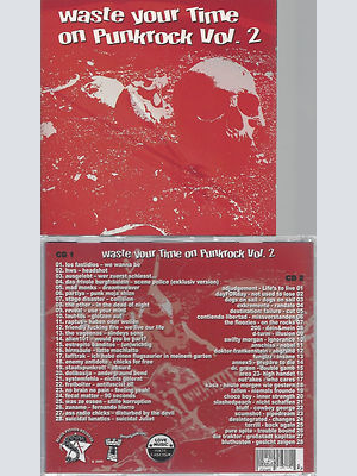 CD--WASTE YOUR TIME ON PUNKROCK VOL 2